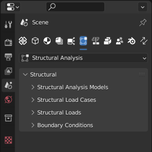 property editor structural analysis sub-tab